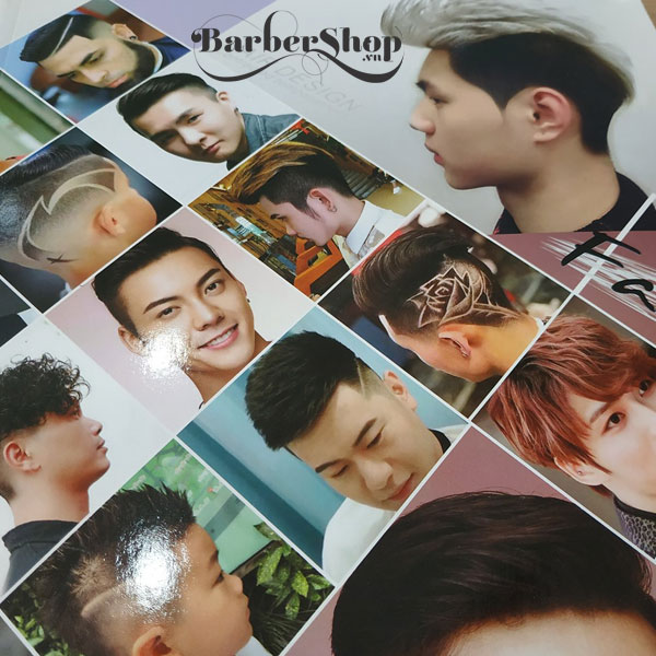 Catalogue tóc nam phong cách Liêm Barber mẫu 1