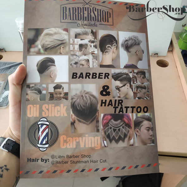 Catalogue tóc nam phong cách Liêm Barber mẫu 2