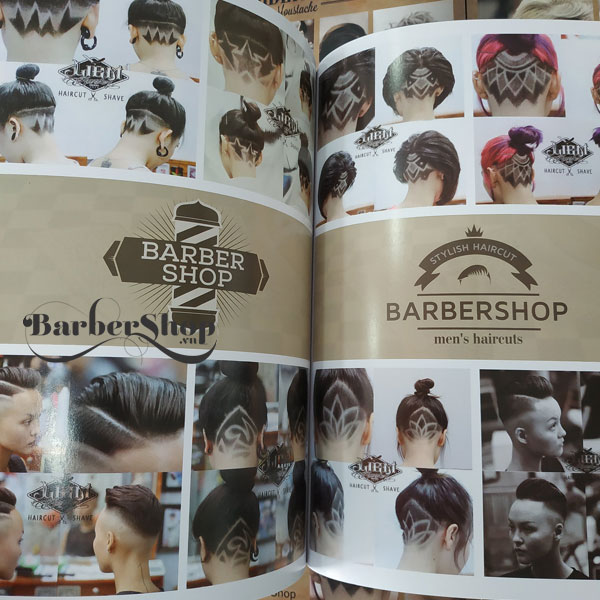 Catalogue tóc nam phong cách Liêm Barber mẫu 2