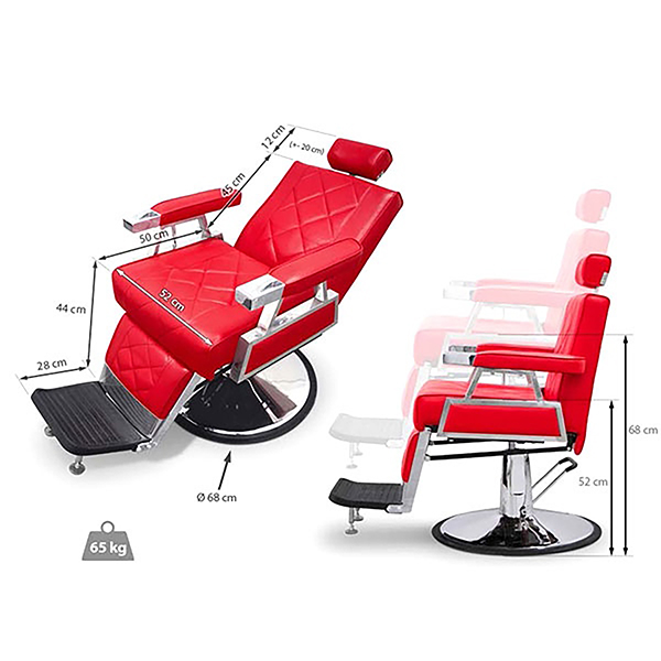 Ghế cắt tóc nam Barber BX-414C