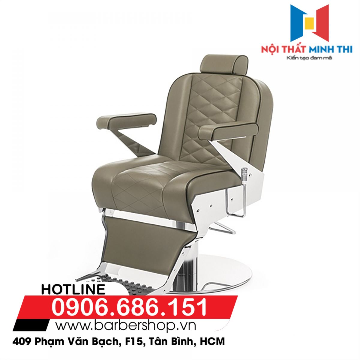 Ghế cắt tóc nam Barber BX-716