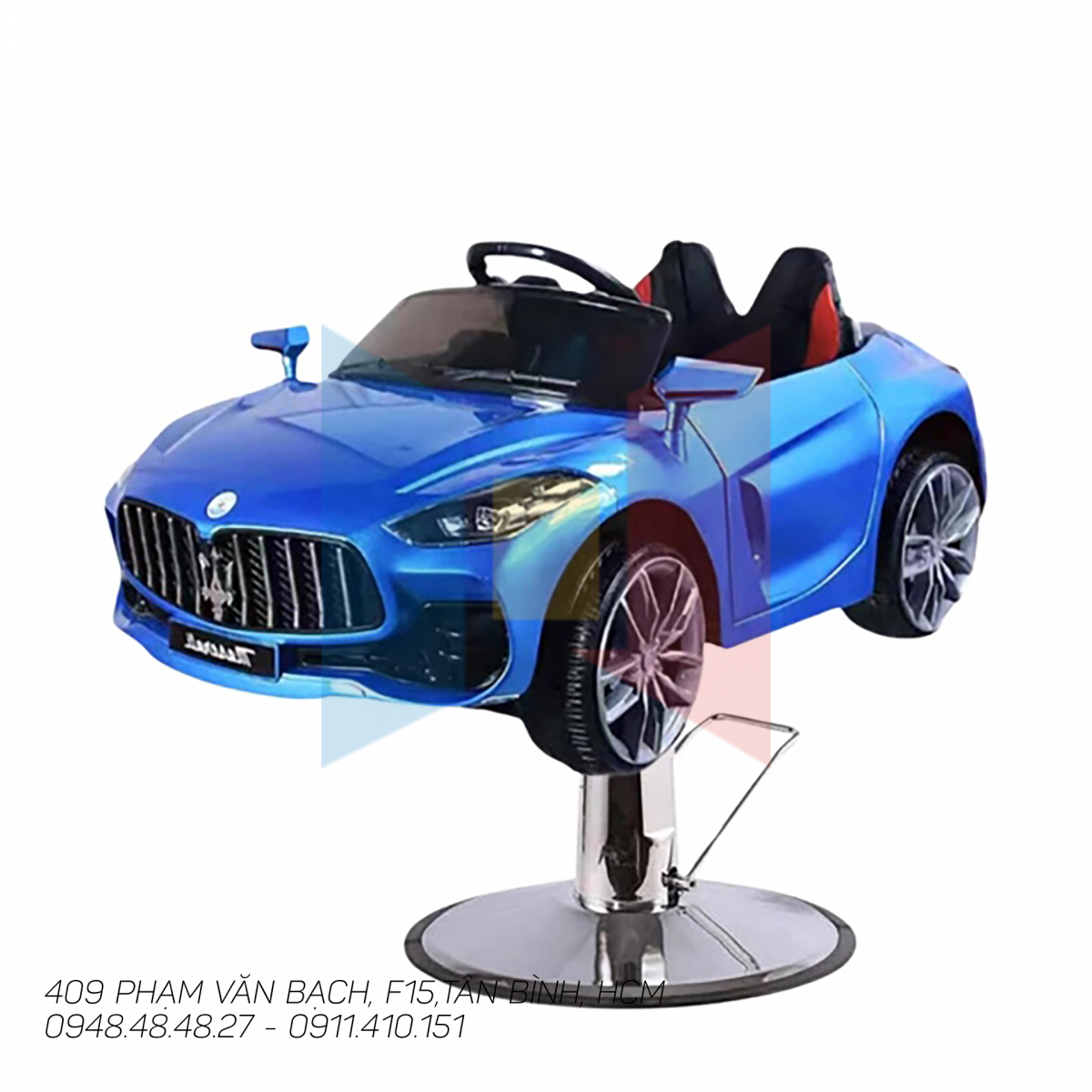 ghế cắt tóc BKID ô tô Maserati