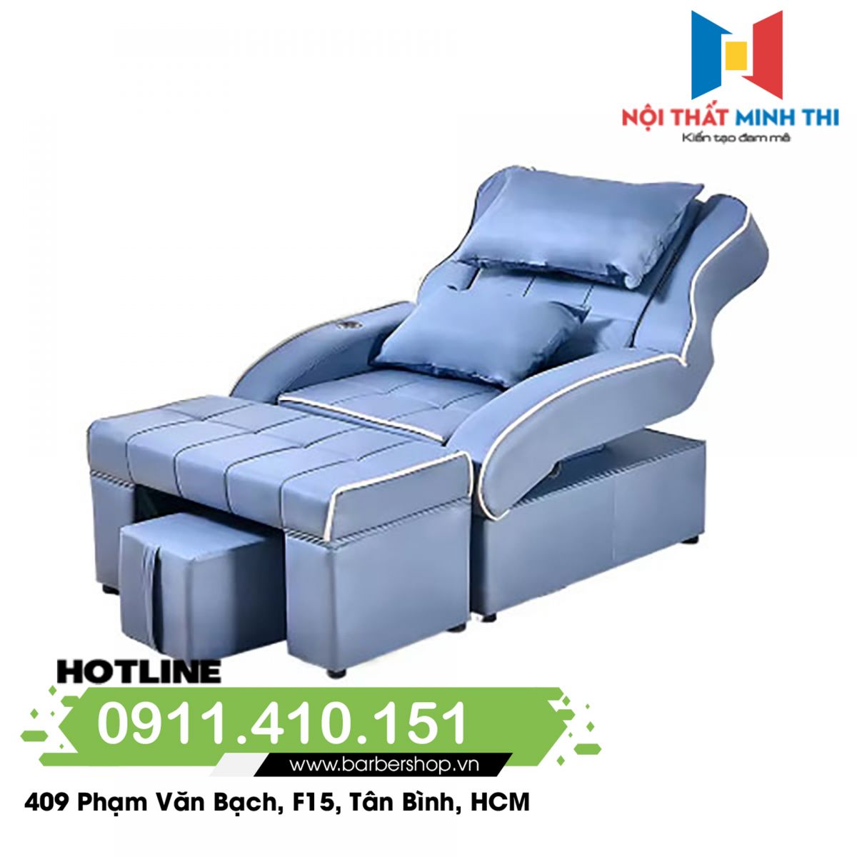 giường massage foot nâng hạ điện FM-44