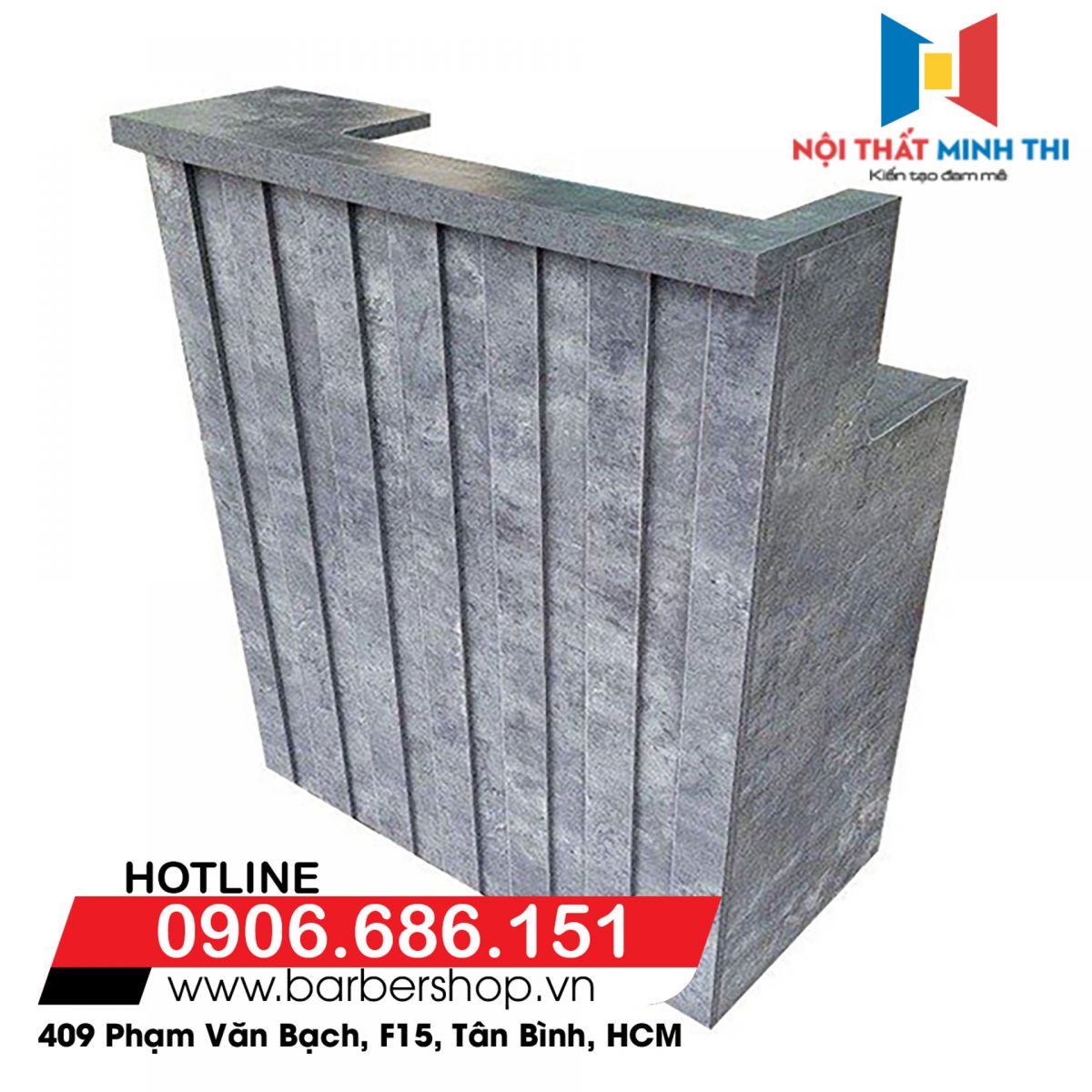 quầy lễ tân QT-02